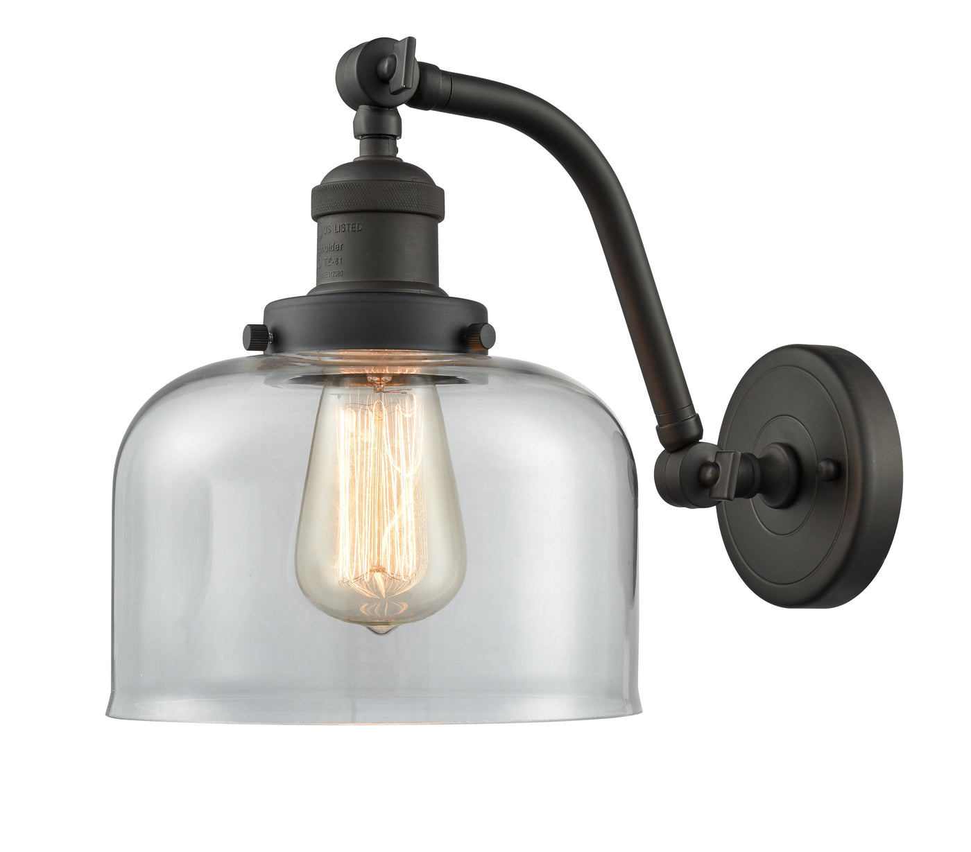 Franklin Restoration Sconce Cast Brass Bell