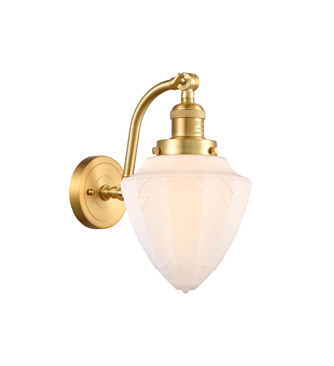 Franklin Restoration Sconce Cast Brass Steel