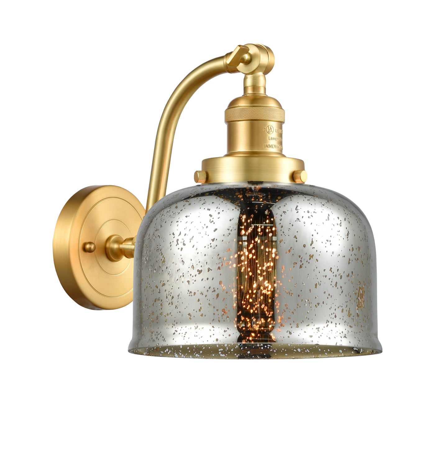 Franklin Restoration Sconce Cast Brass Bell