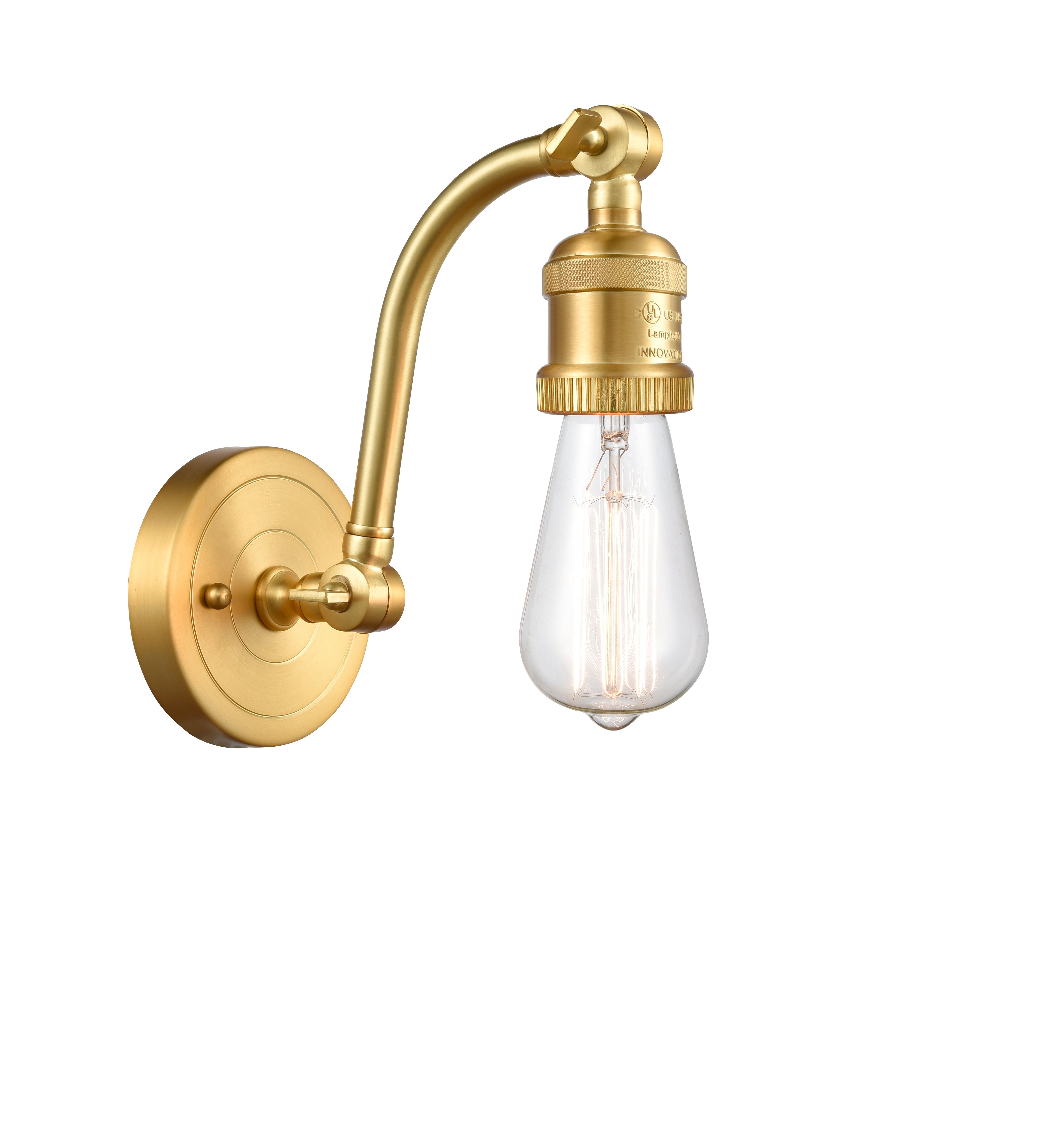 Franklin Restoration Double Swivel Brass