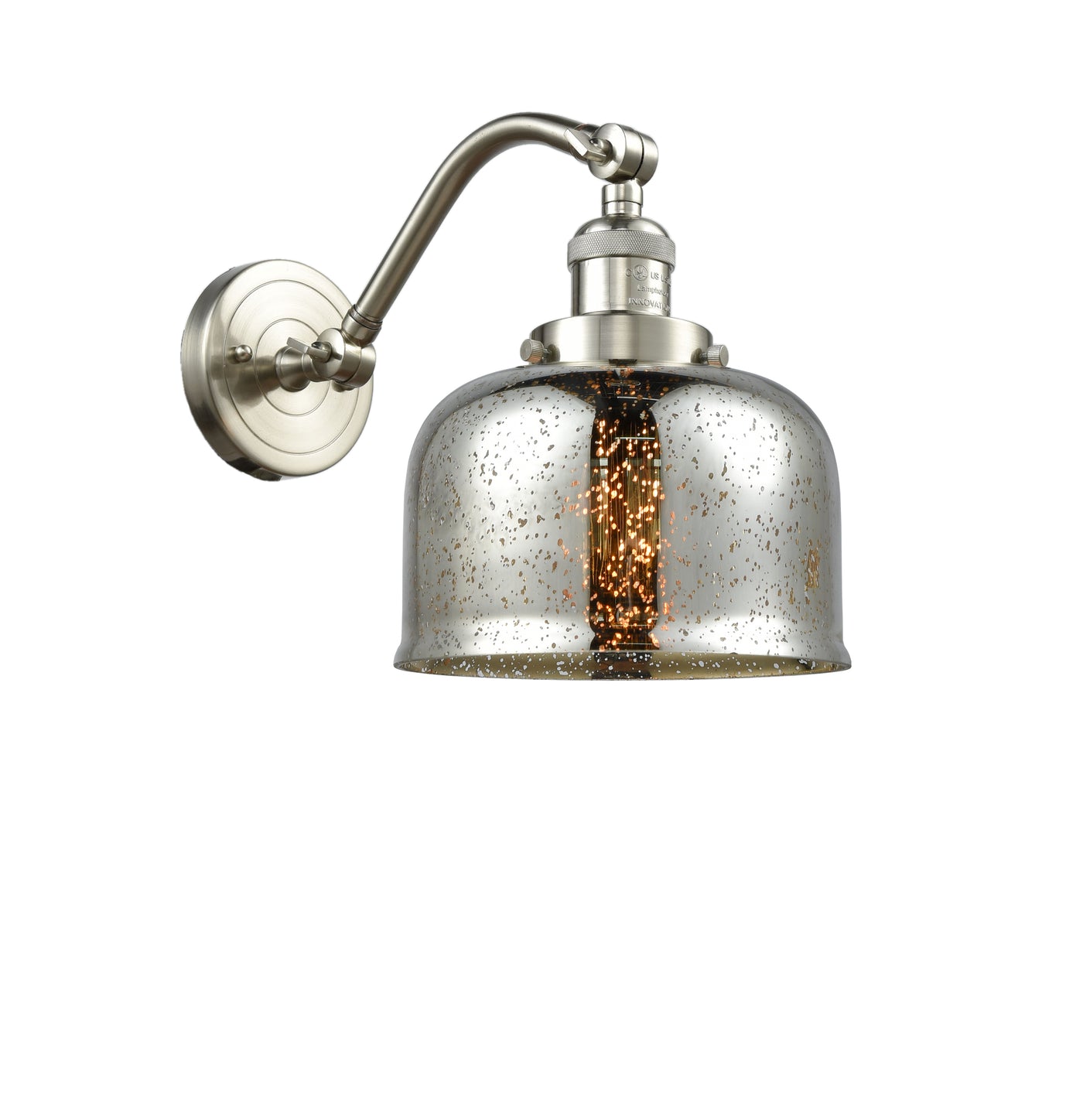 Franklin Restoration Sconce Cast Brass Bell