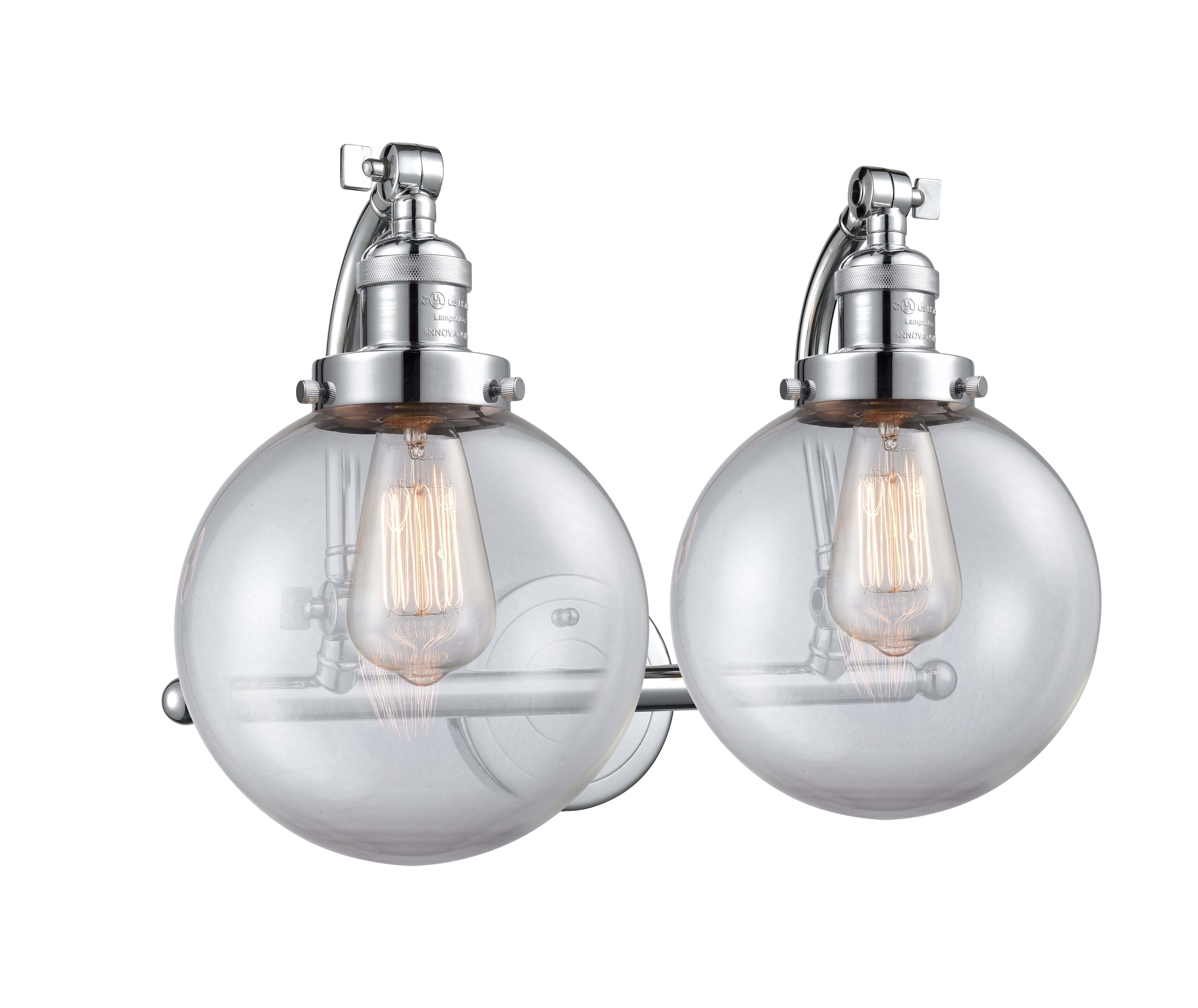 Franklin Restoration Vanity Light Cast Brass