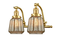 Franklin Restoration Vanity Brass Glass
