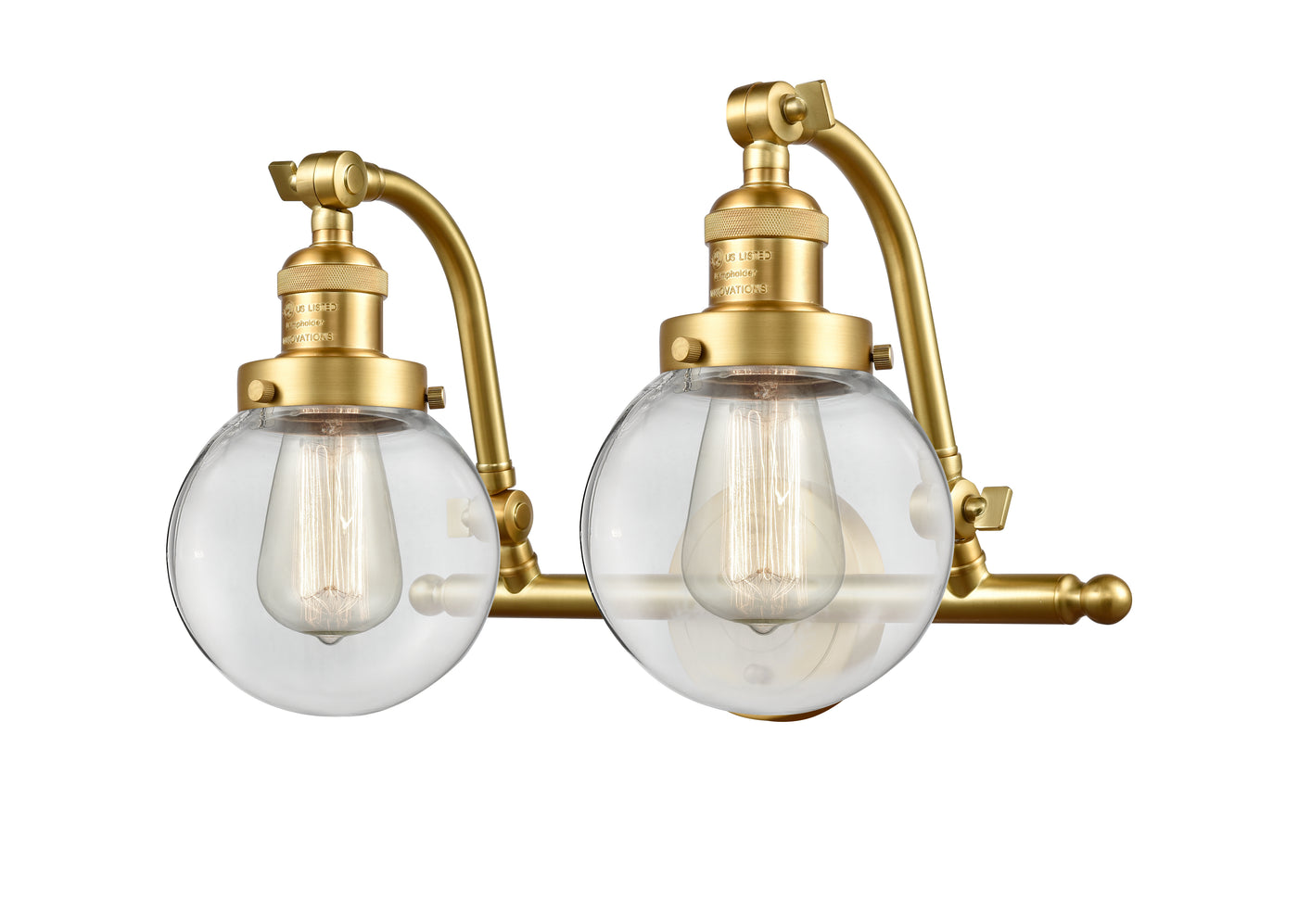 Franklin Restoration Bath Vanity Light Cast Brass