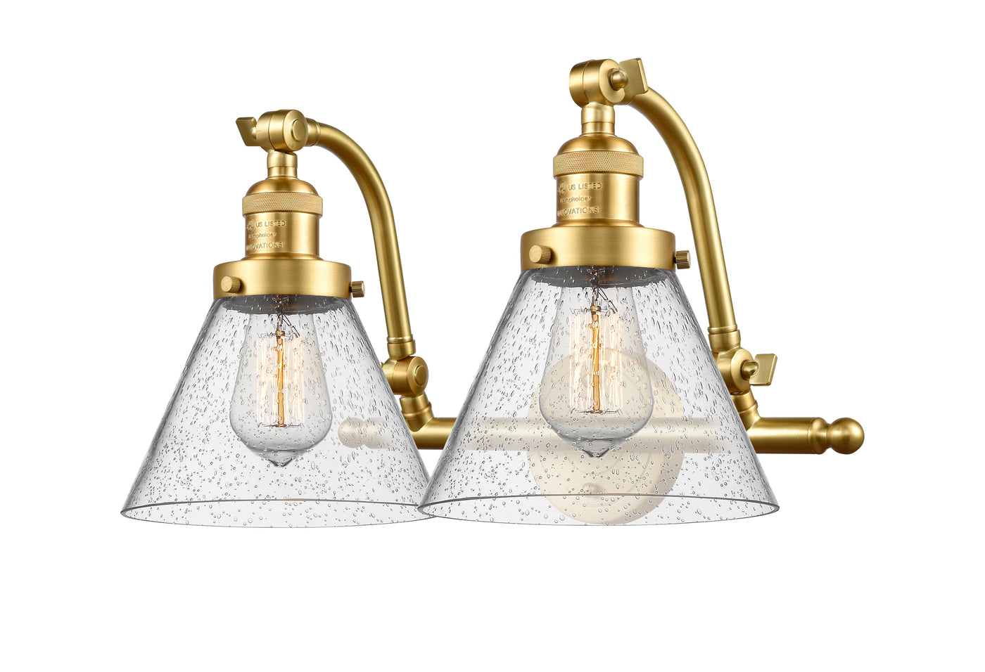 Franklin Restoration Vanity Cast Brass Finish