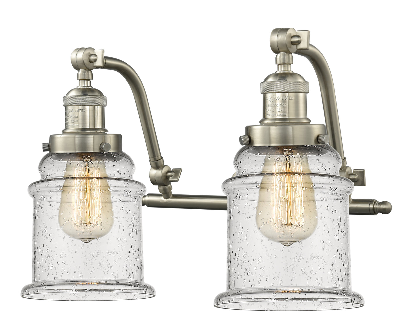Franklin Restoration Bath Vanity Light Steel