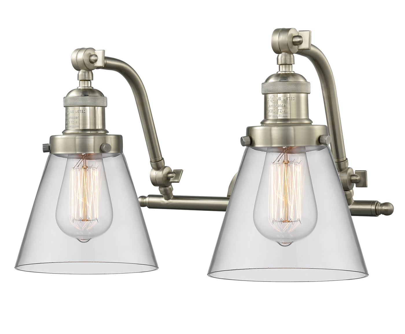 Franklin Restoration Brass Bath Vanity Light