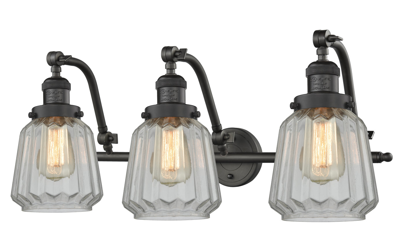 Franklin Restoration Bath Vanity Light Steel