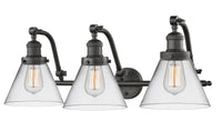 Franklin Restoration Vanity Light Cast Brass