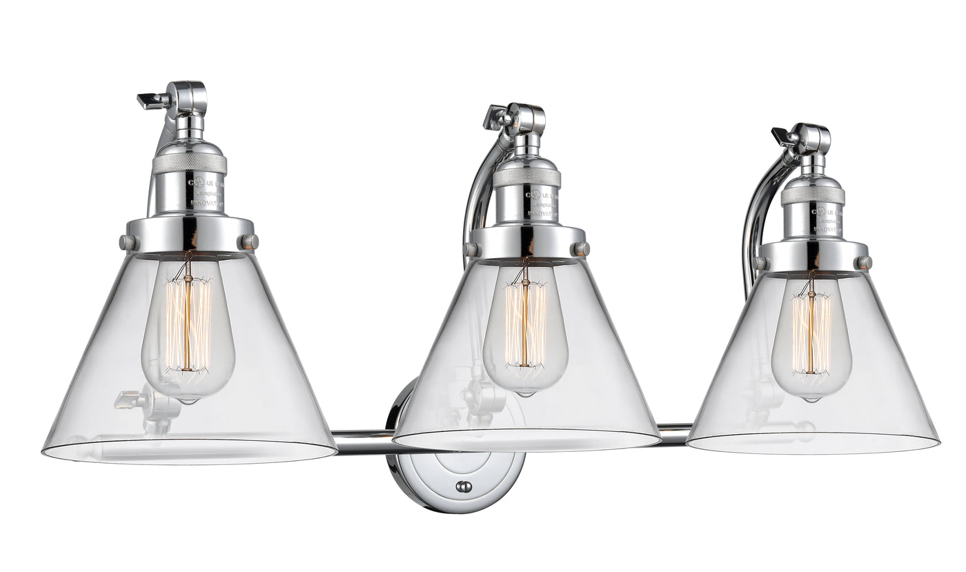 Franklin Restoration Vanity Light Cast Brass