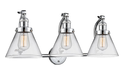 Franklin Restoration Vanity Light Cast Brass