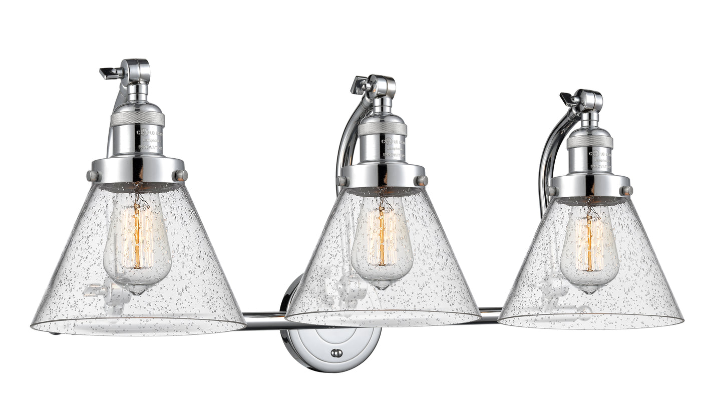 Franklin Restoration Bathroom Light Cast Brass