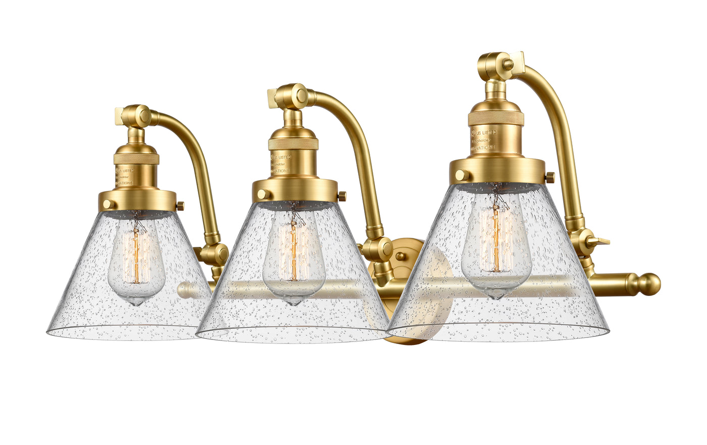 Franklin Restoration Bathroom Light Cast Brass