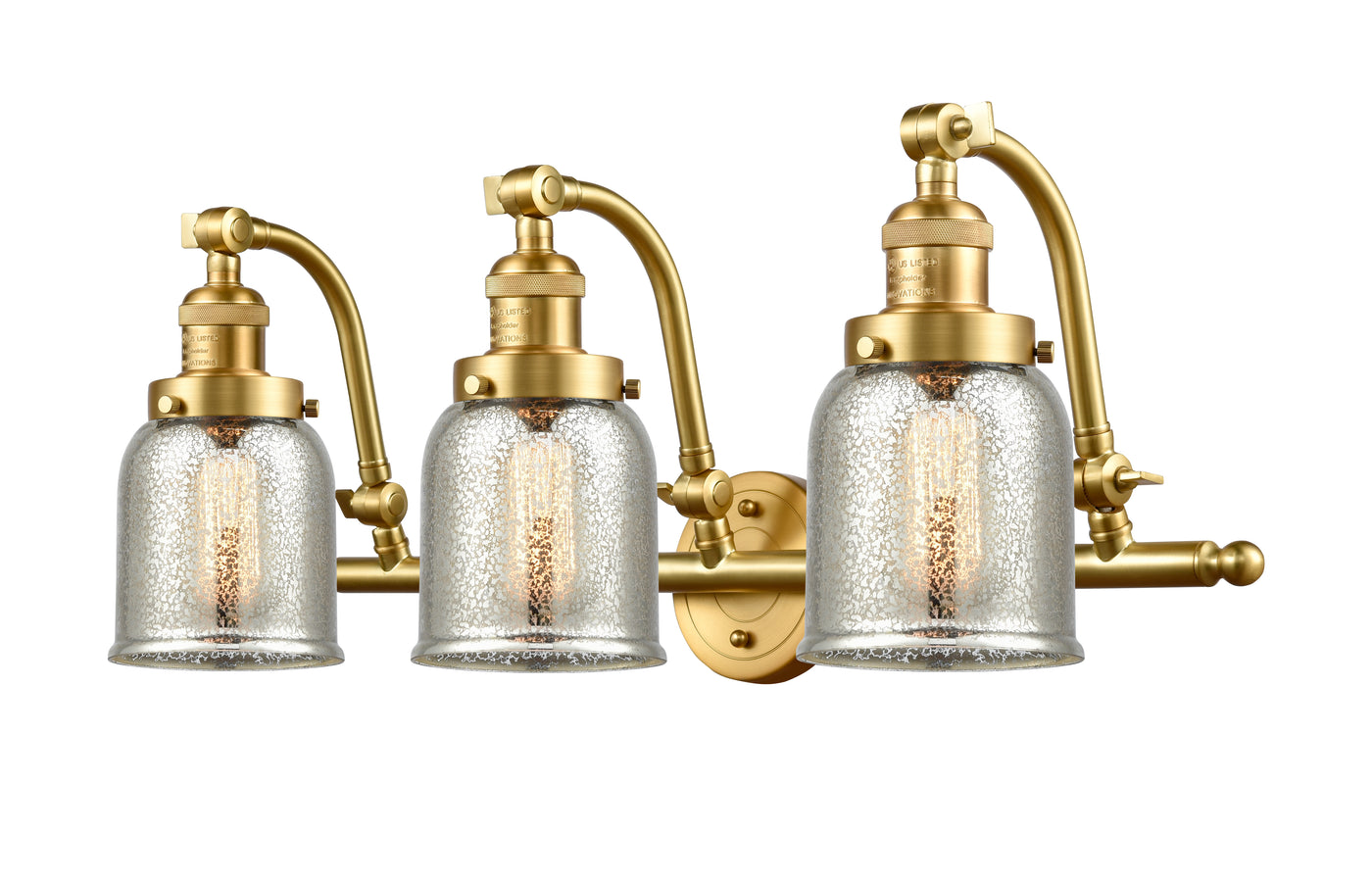 Franklin Restoration Vanity Cast Brass Dimmable