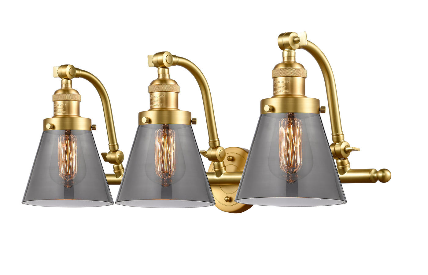 Franklin Restoration Bath Vanity Light Brass