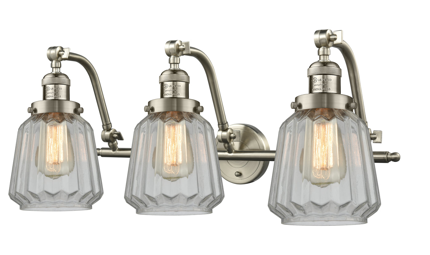 Franklin Restoration Bath Vanity Light Steel