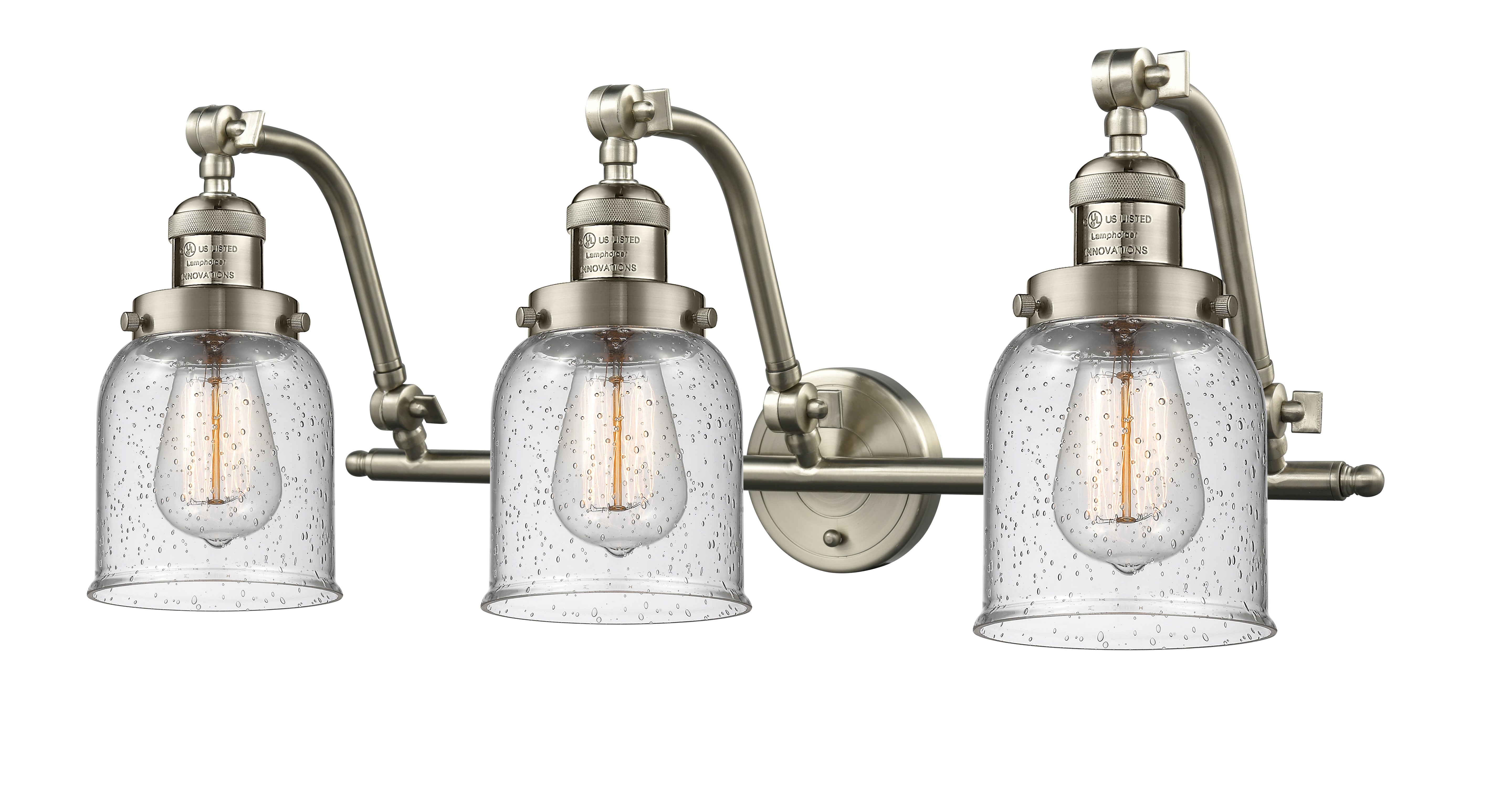Franklin Restoration Vanity Cast Brass Dimmable