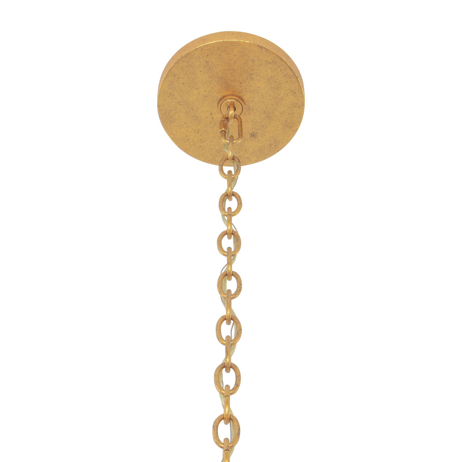 14.5'' Samal 12 Light Oxidized Gold Leaf Chandelier