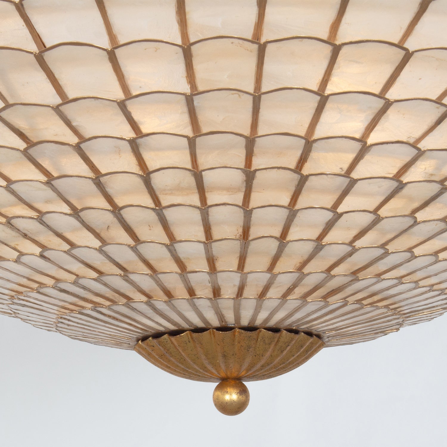 14.5'' Samal 12 Light Oxidized Gold Leaf Chandelier