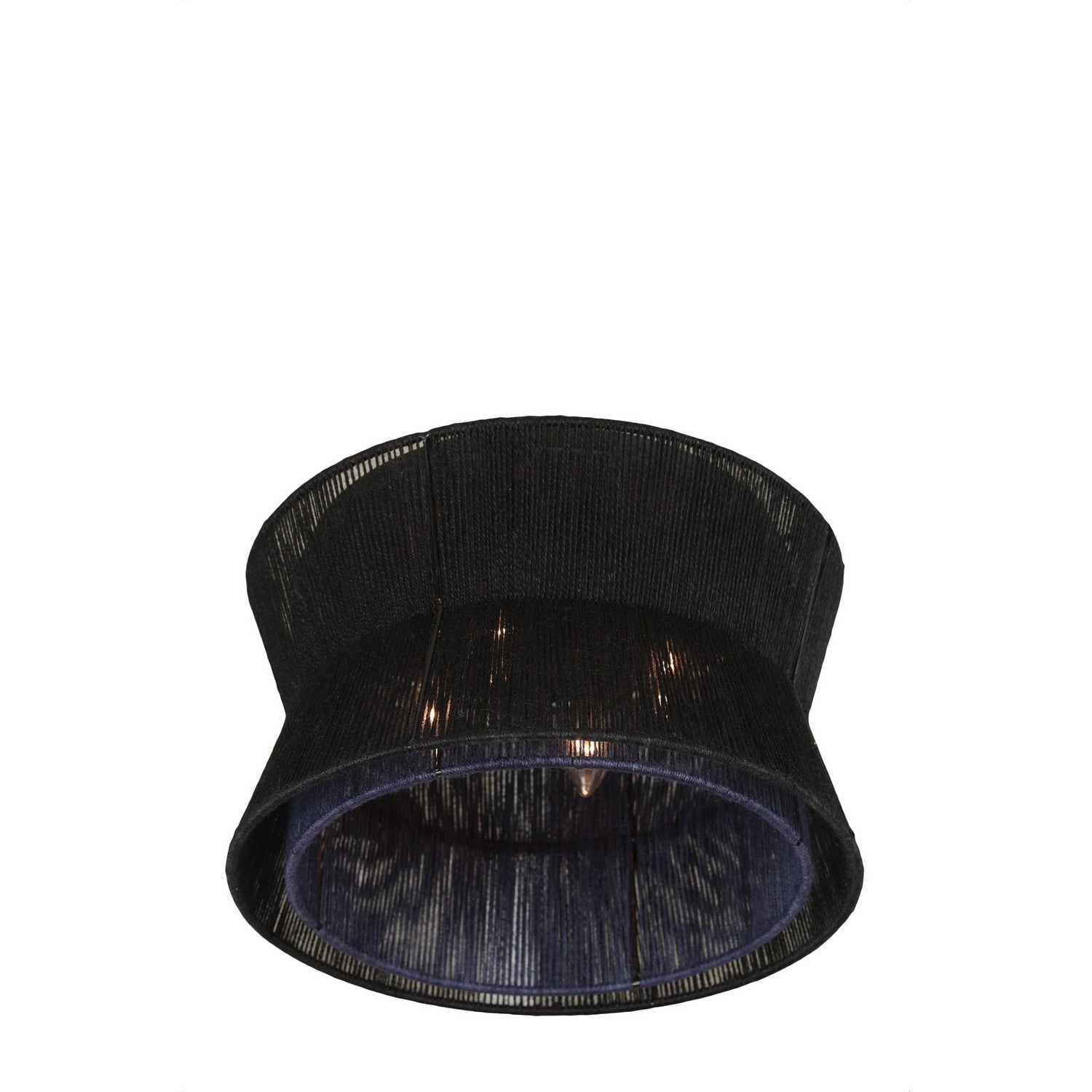10'' Madura 4 Light Matte Black Flush Mount