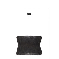 27'' Madura 6 Light Matte Black Pendant