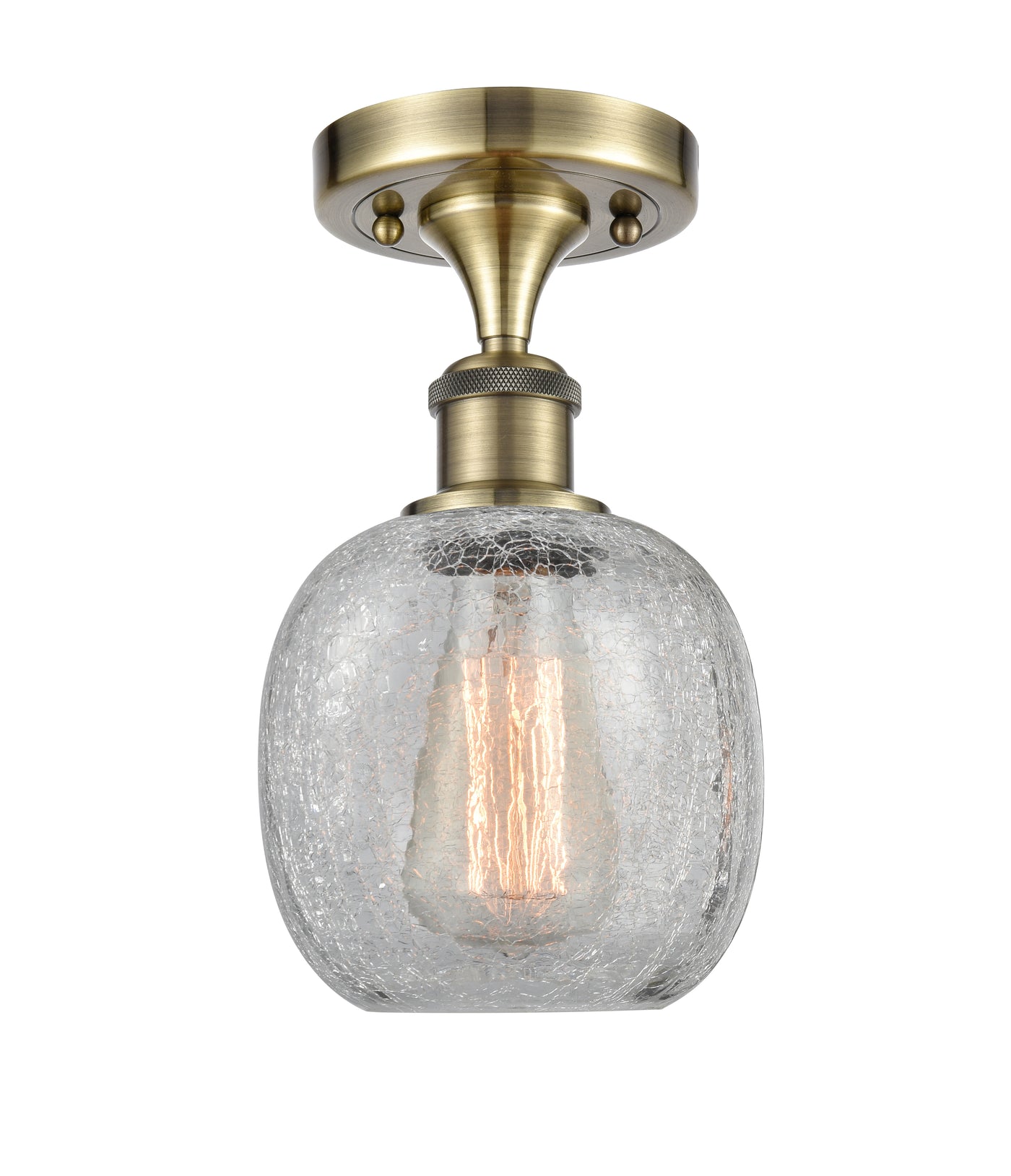 Ballston Semi-Flush Mount Polished Chrome