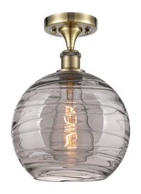 Ballston Semi-Flush Mount White Finish