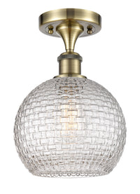 Ballston Semi-Flush Mount Polished Chrome