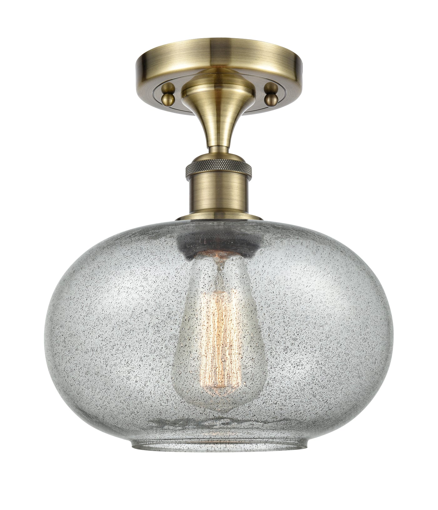 Ballston Semi-Flush Mount - Polished Chrome Elegance