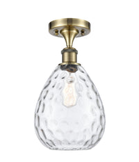 Ballston Semi-Flush Mount Cast Brass