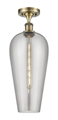 Ballston Semi-Flush Mount Brushed Nickel