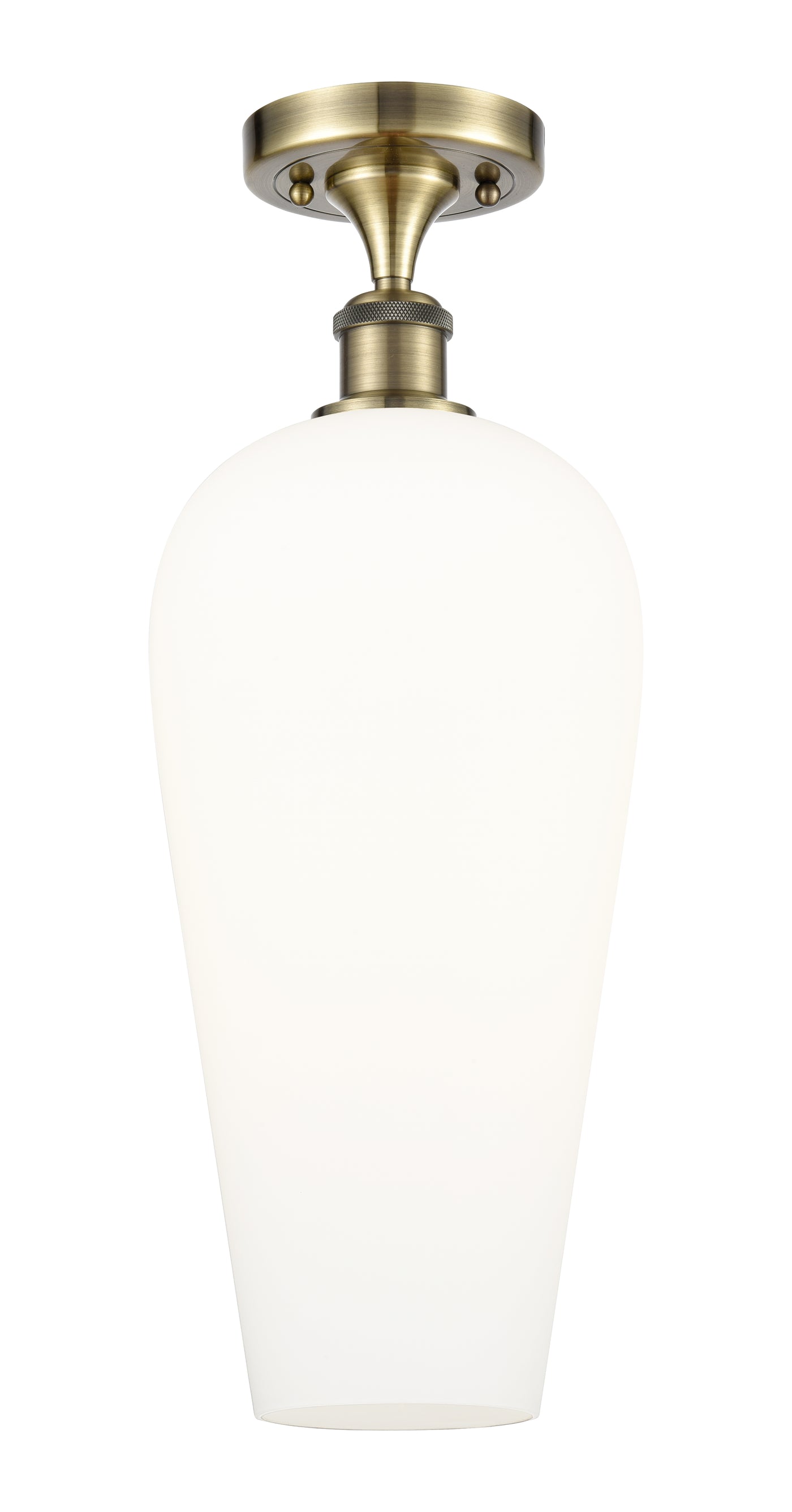 Ballston Semi-Flush Mount Brushed Nickel