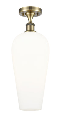 Ballston Semi-Flush Mount Brushed Nickel