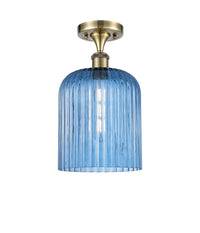 Ballston Semi-Flush Mount White Chrome