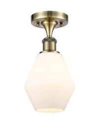 Ballston Semi-Flush Mount 12 Inch Chrome