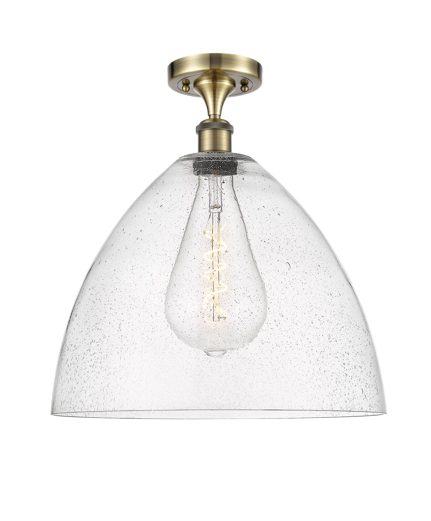 Ballston Semi-Flush Mount Seedy Shade