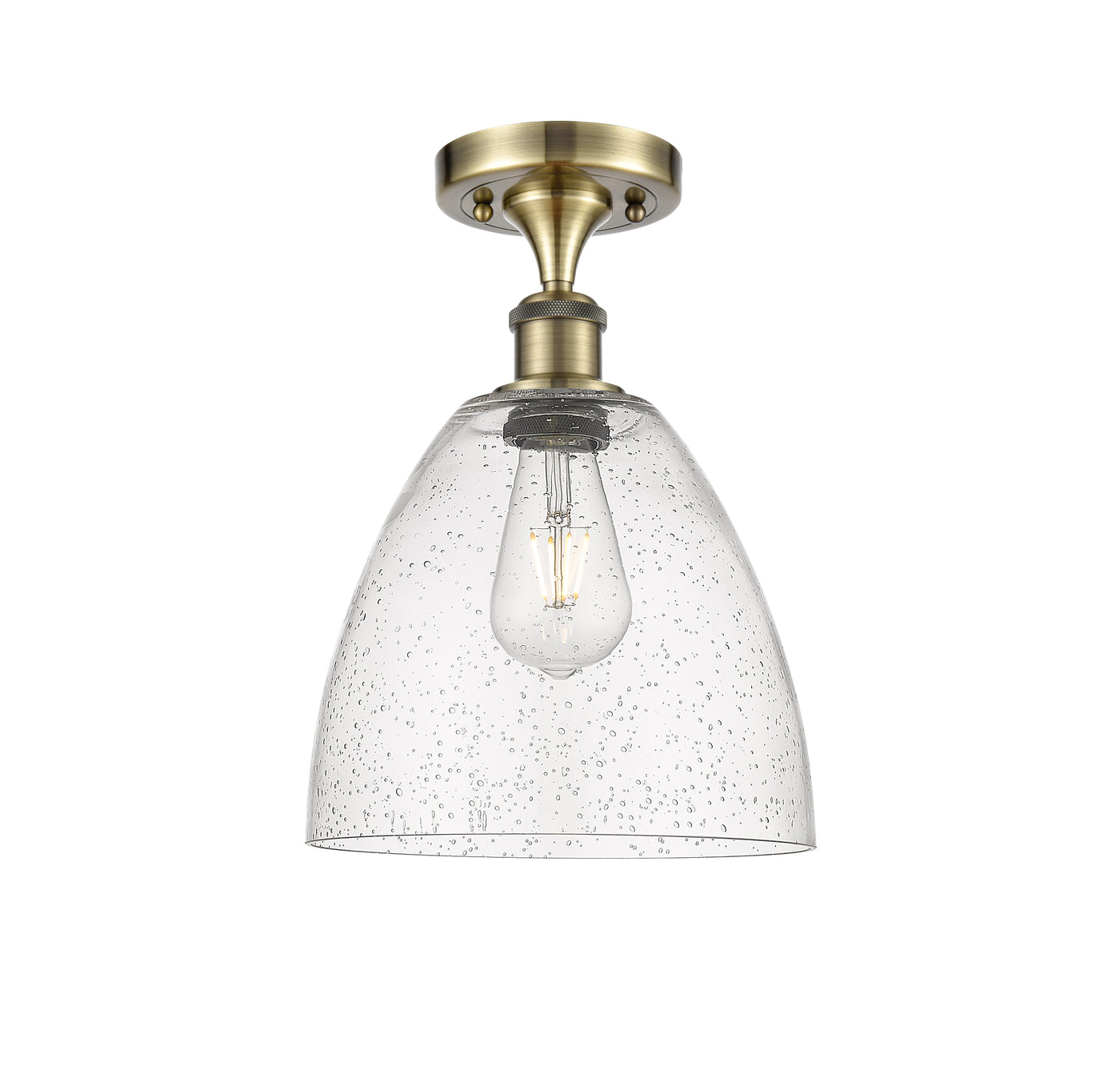 Ballston Semi-Flush Mount Polished Chrome