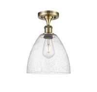Ballston Semi-Flush Mount Polished Chrome