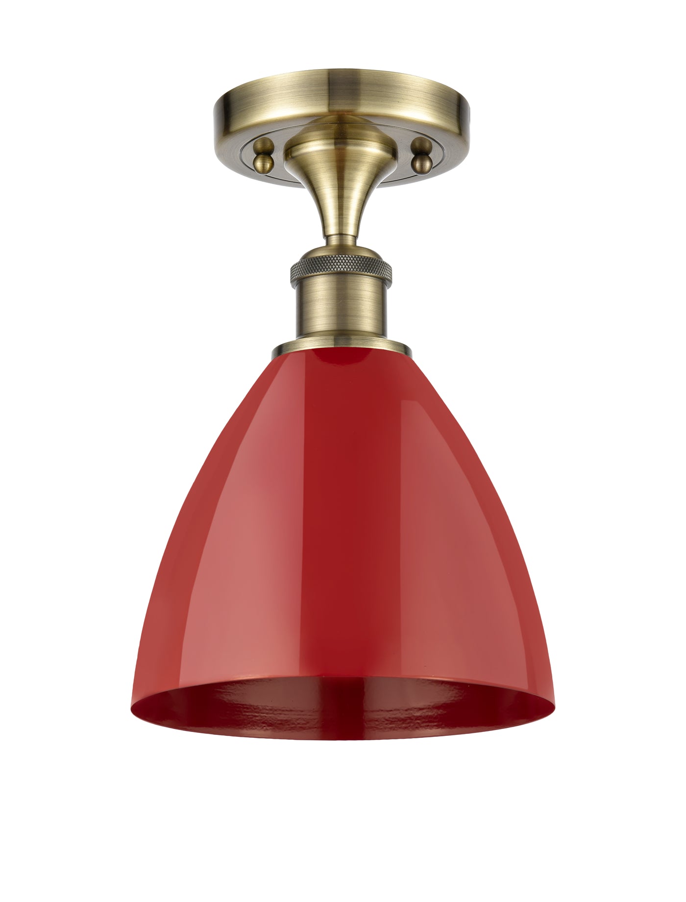 Ballston Semi-Flush Mount Seafoam Shade