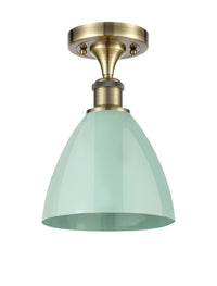 Ballston Semi-Flush Mount White Chrome