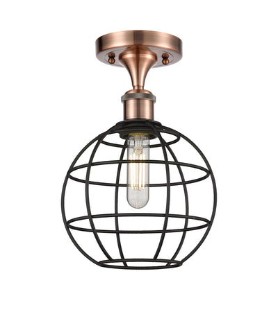 Ballston Semi-Flush Mount Brushed Satin Nickel