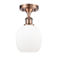 Ballston Semi-Flush Mount Polished Chrome