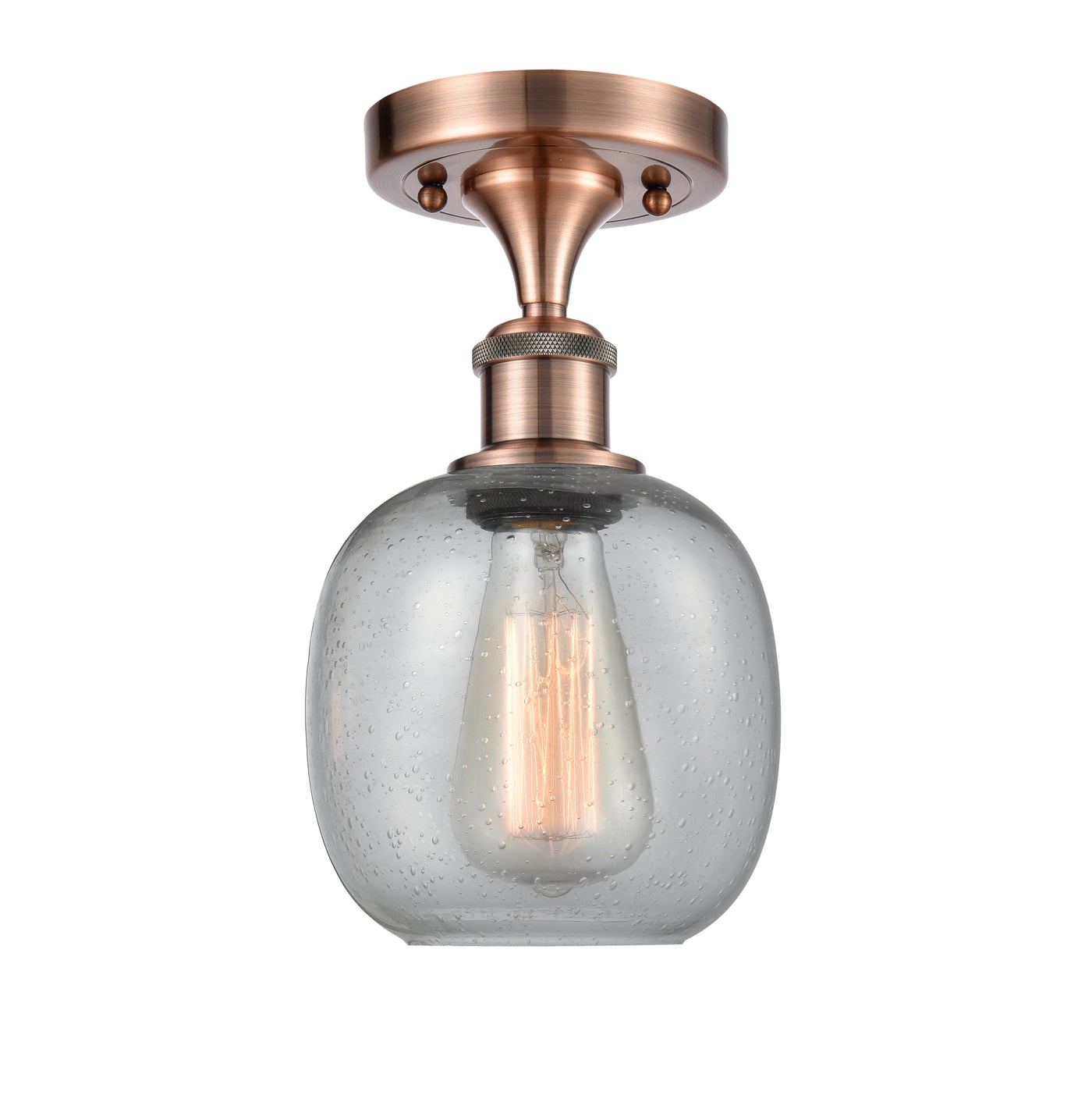 Ballston Semi-Flush Mount Polished Chrome