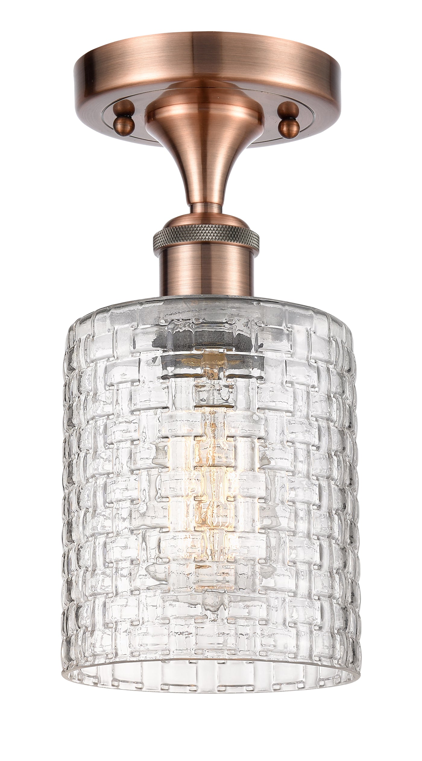 Ballston Semi-Flush Mount - Polished Chrome Finish
