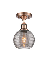 Ballston Semi-Flush Mount Polished Chrome