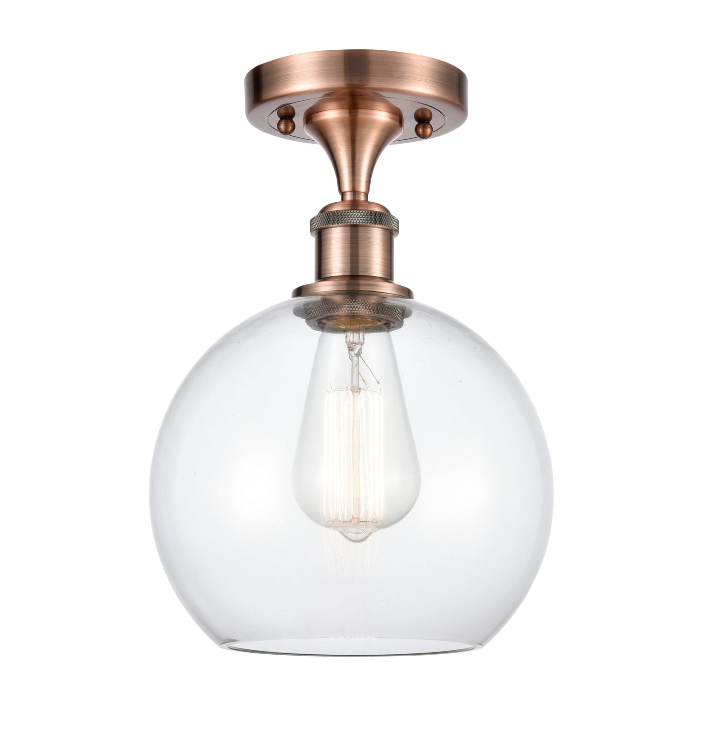 Ballston Semi-Flush Mount Polished Chrome