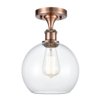 Ballston Semi-Flush Mount Polished Chrome