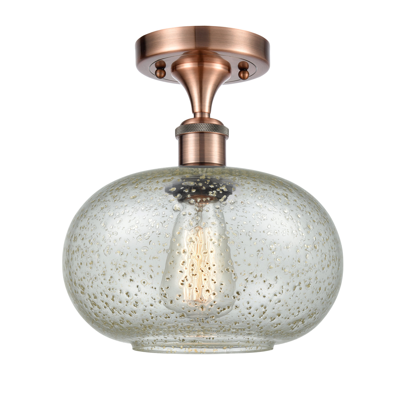 Ballston Semi-Flush Mount - Polished Chrome Elegance