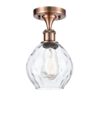 Ballston Semi-Flush Mount Cast Brass Steel