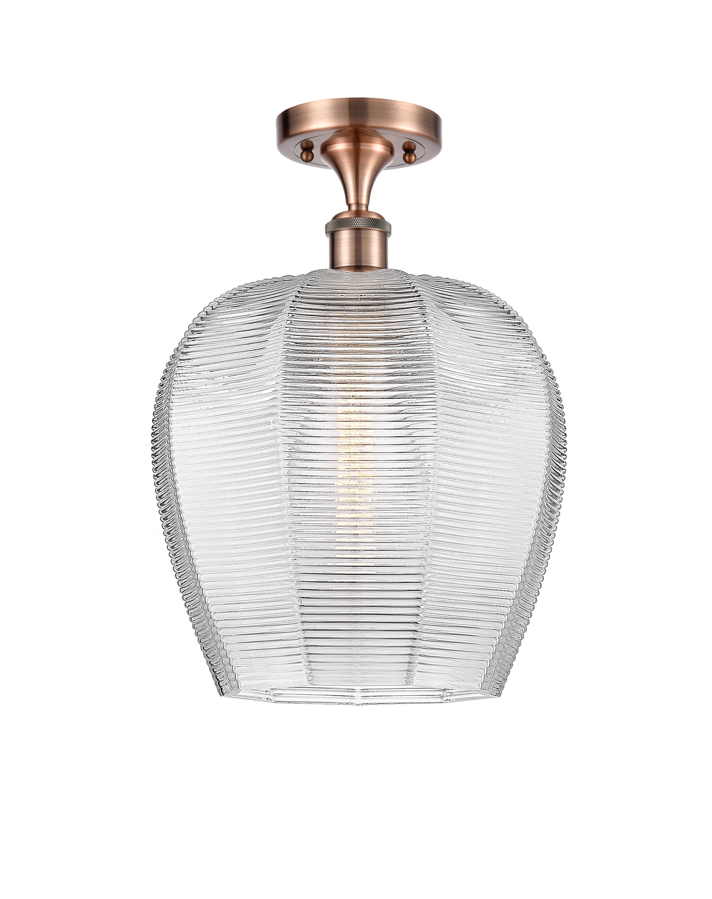 Ballston Semi-Flush Mount Brushed Nickel